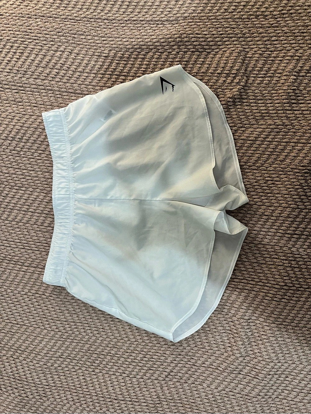 Gymshark Speed Shorts White Athletic Shorts